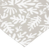 Nappe Boho Matisse Formes Botaniques Gris Motif (Angle)
