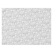 Nappe Boho Matisse Formes Botaniques Motif Gris Blanc (Devant (Horizontal))