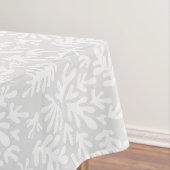 Nappe Boho Matisse Formes Botaniques Motif Gris Blanc (In Situ)