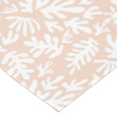 Nappe Boho Matisse Formes Botaniques Motif Terracotta (Angle)
