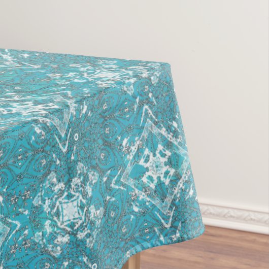 Nappe Boho Peacock Inspirations Turquoise (In Situ)