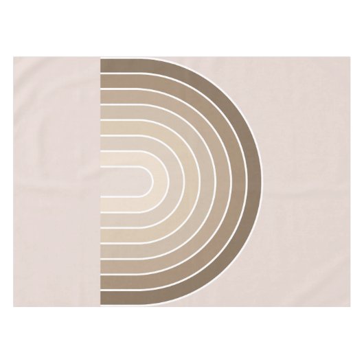 Nappe Boho Rainbow Olive Earth Tons (Devant (Horizontal))