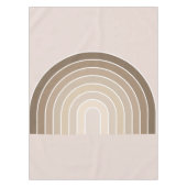 Nappe Boho Rainbow Olive Earth Tons (Devant)