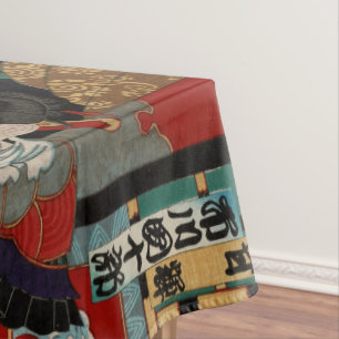 Nappe Bois de graveur samouraï de guerriers de Kabuki
