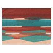 Nappe Bois et turquoise (Devant (Horizontal))