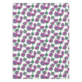 Nappe Bois Imprimer tournesol rose (Devant)