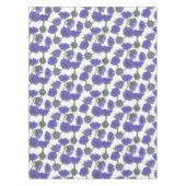 Nappe Bois Imprimer Tournesol violet (Devant)
