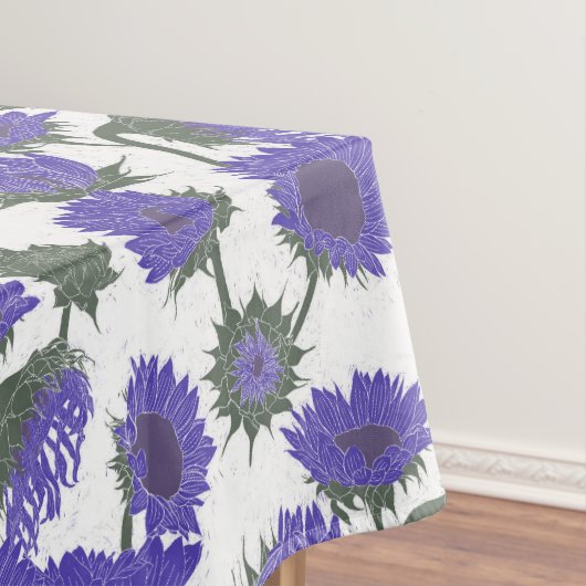 Nappe Bois Imprimer Tournesol violet (In Situ)