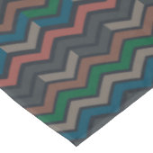 Nappe Bois sombre Terre Zigzag Chevron (Angle)