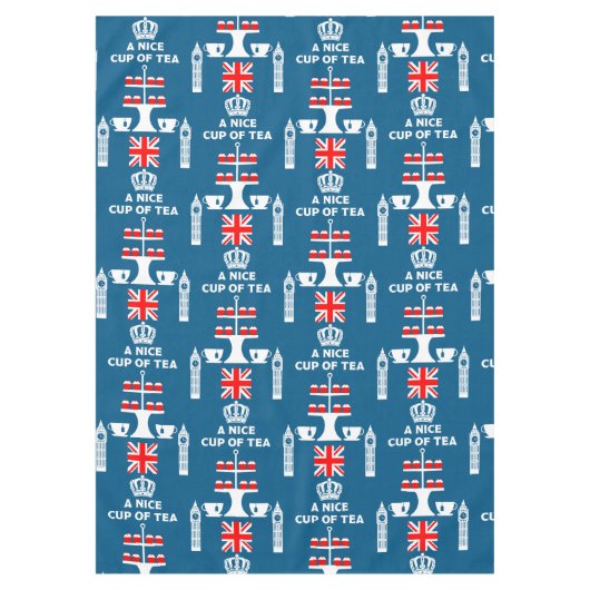 Nappe Boissons de thé britanniques classiques (Devant)