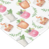 Nappe Boissons Mint Julep de Derby à l'aquarelle (Angle)