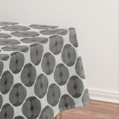 Nappe Bold Minimalist Poppy Textured Floral Black (In Situ)