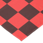 Nappe Bold Red and Black Checkered Pattern Design (Angle)