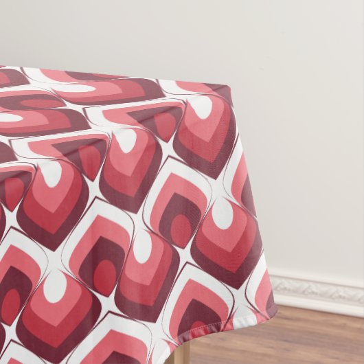 Nappe Bold Retro Modern Motif in Pinks (In Situ)