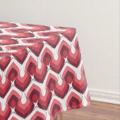 Nappe Bold Retro Modern Motif in Pinks (In Situ)