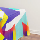 Nappe Bold Yellow Blue Red Abstract Art (In Situ)