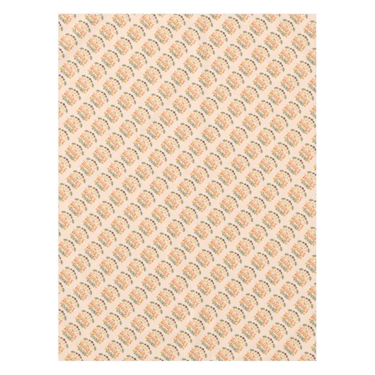 Nappe bon thanksgiving (Devant)