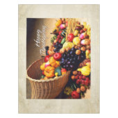 Nappe Bon thanksgiving 12 Options (Devant)