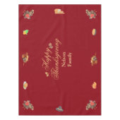 Nappe Bon thanksgiving customisé Automne automne (Devant)