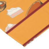 Nappe Bon thanksgiving Motif de Citrouilles de fin de vi (Angle)