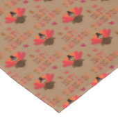 Nappe Bon thanksgiving | Motif de Turquie mignonne (Angle)