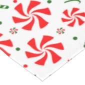 Nappe Bonbons à la menthe de Noël (Angle)