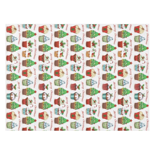 Nappe Bonbons de Noël (Devant (Horizontal))