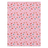 Nappe Bonbons de Noël - rose (Devant)