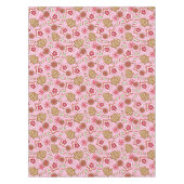 Nappe Bonbons de Noël - rose (Devant)