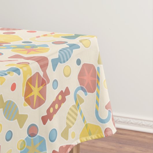 Nappe Bonbons et motif de sucrerie (In Situ)
