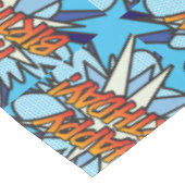 Nappe BONJOUR D'ANNIVERSAIRE amusant Retro Comic Book (Angle)