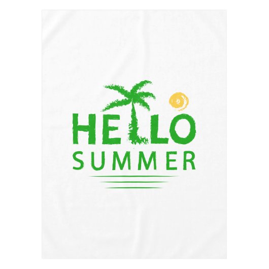 Nappe Bonjour été (Devant)