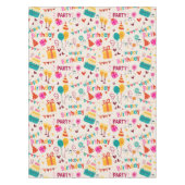 Nappe Bonne impression de fête d'anniversaire (Devant)