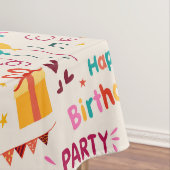 Nappe Bonne impression de fête d'anniversaire (In Situ)