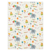 Nappe Bonne impression de fête d'anniversaire (Devant)