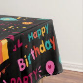 Nappe Bonne impression de fête d'anniversaire (In Situ)