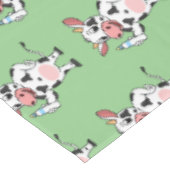 Nappe Bonne vache avec dessin animé de biberon (Angle)