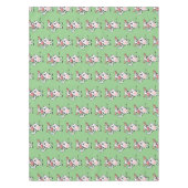 Nappe Bonne vache avec dessin animé de biberon (Devant)