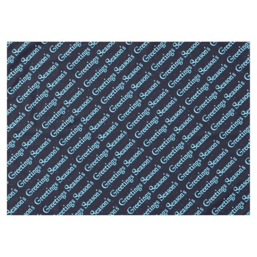 Nappe Bonnes Fêtes (Devant (Horizontal))