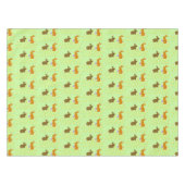 Nappe Bonnets de Pâques et jonquilles (Devant (Horizontal))