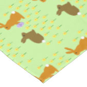 Nappe Bonnets de Pâques et jonquilles (Angle)