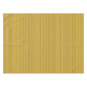 Nappe Bons rayures dorées brun (Devant (Horizontal))