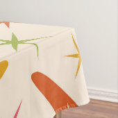 Nappe Boomerang du milieu du siècle avec Starbursts rétr (In Situ)