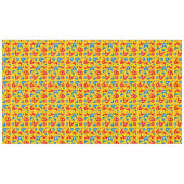 Nappe Boomerangs rétro (Devant (Horizontal))