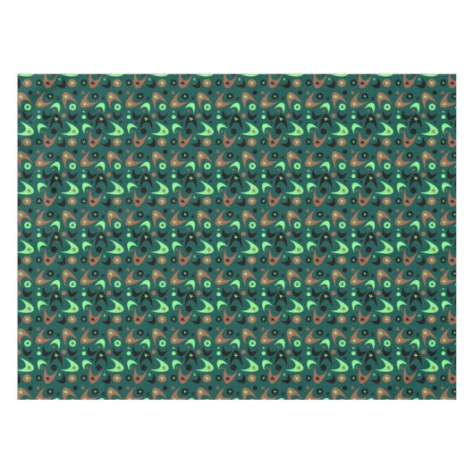 Nappe Boomerangs rétro (Devant (Horizontal))