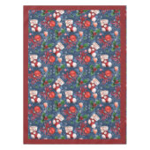 Nappe Boots de Père Noël mignonne Boules Red Holly Berri (Devant)