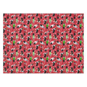 Nappe Bordure de Noël Collie (Devant (Horizontal))
