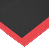Nappe Bordure rouge du logo d'entreprise de couverture d (Angle)