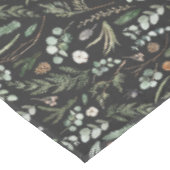 Nappe Botanique noire élégante décoration de cadeau mode (Angle)