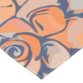 Nappe Botaniques d'automne en Terre Neutres et Marine (Angle)